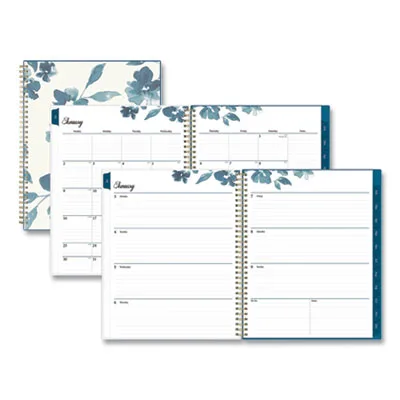 Blue sky Blue Sky Frosted Weekly/Monthly Planner 11 x 8.5 Bakah Blue 2022 — product photo