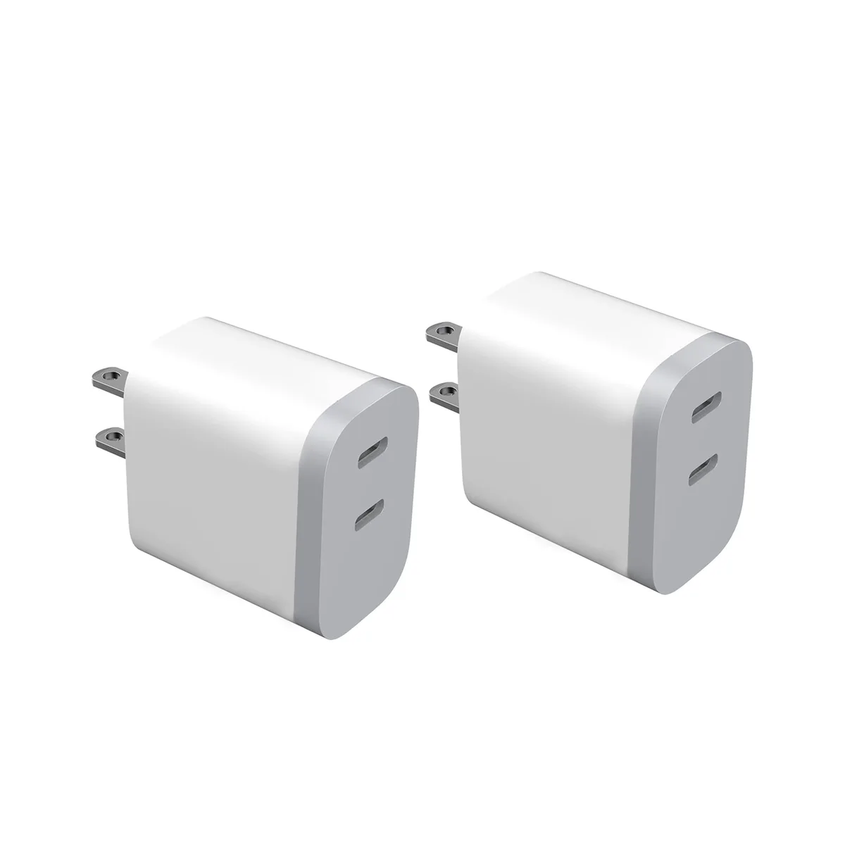 KEHIPI KEHIPI OFS-672 20W Dual USB-C Charger White — product photo