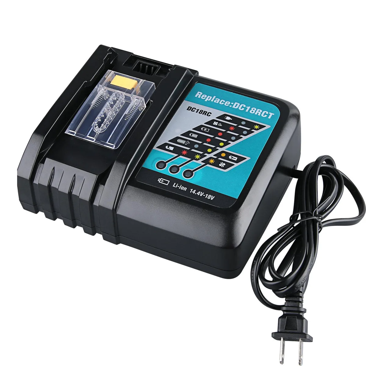 THISS THISS Replacement Charger for Makita DC18RC 14.4V-18V 6A — product photo
