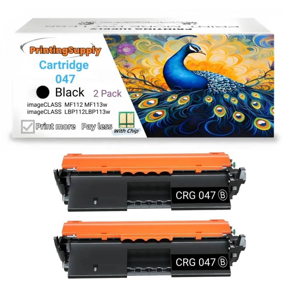 Aster Graphics Inc Aster Graphics Inc Cartridge 047 Black Toner Cartridge 2 Pack 1600 Pages — product photo