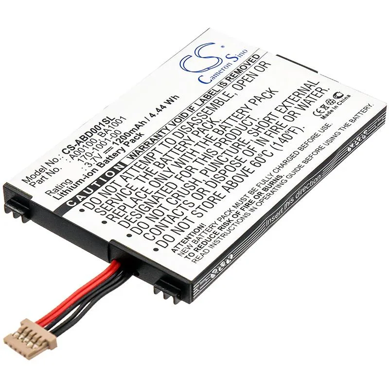 Rectangular lithium-ion battery pack, silver label, D00111 model