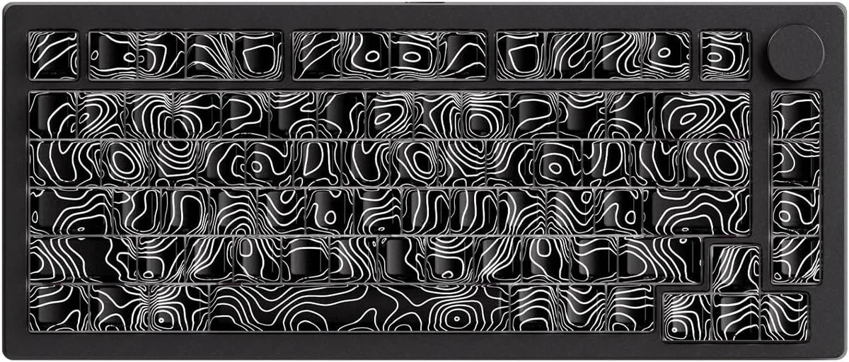 usbroway usbroway M1 V5 75% Aluminum Gaming Keyboard Topographic Knob 8000mAh — product photo