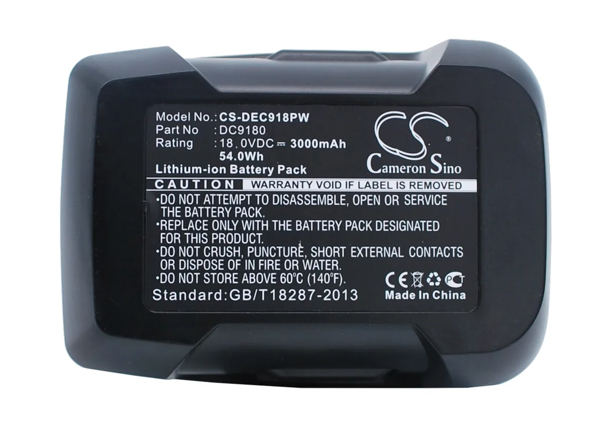 Estry Estry DCD925 18 V 3000 mAh standard battery — product photo