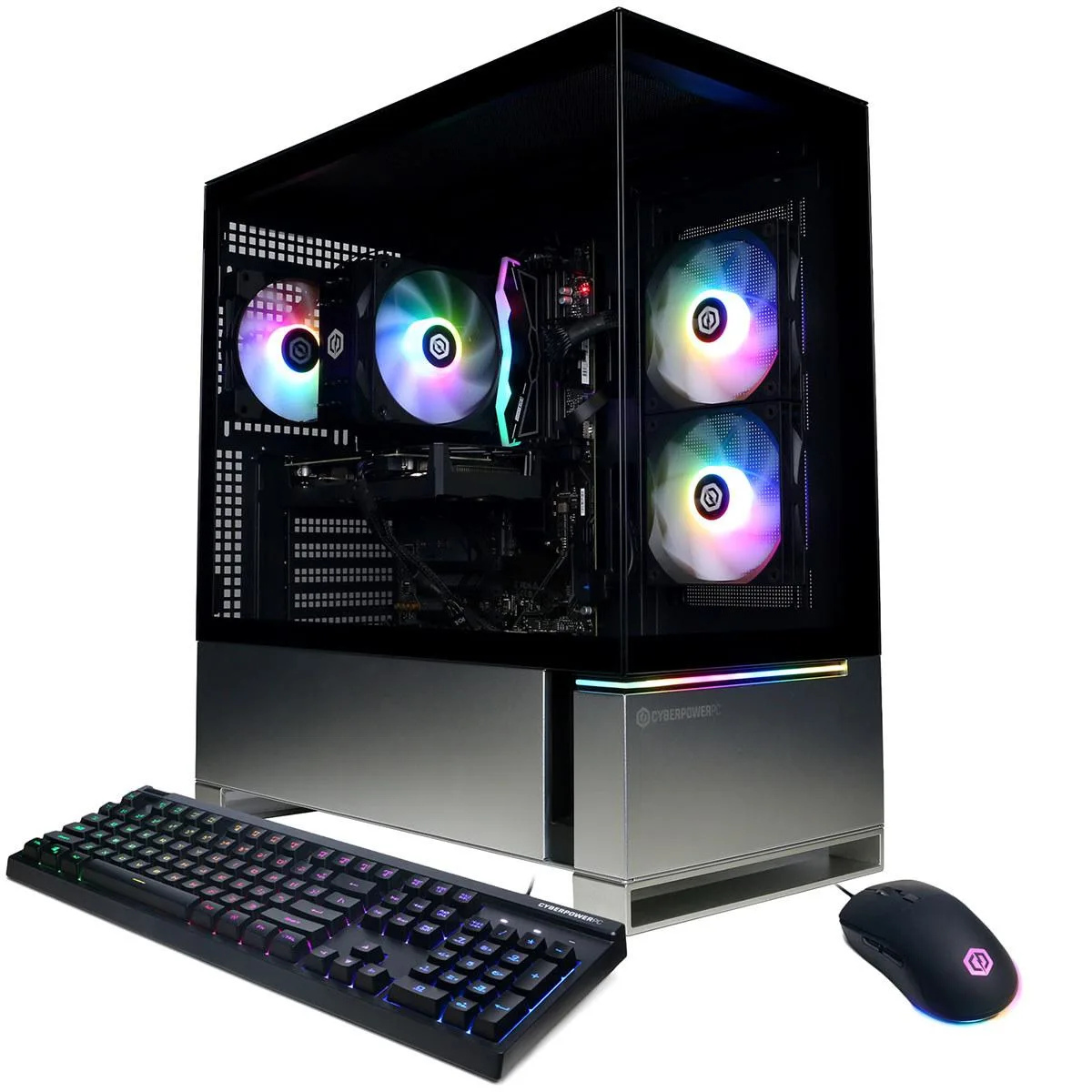 CyberpowerPC CyberpowerPC Gamer Master AMD Ryzen 7 8700F 16GB 2TB RTX 5060 Ti 8GB Windows 11 Home Black — product photo