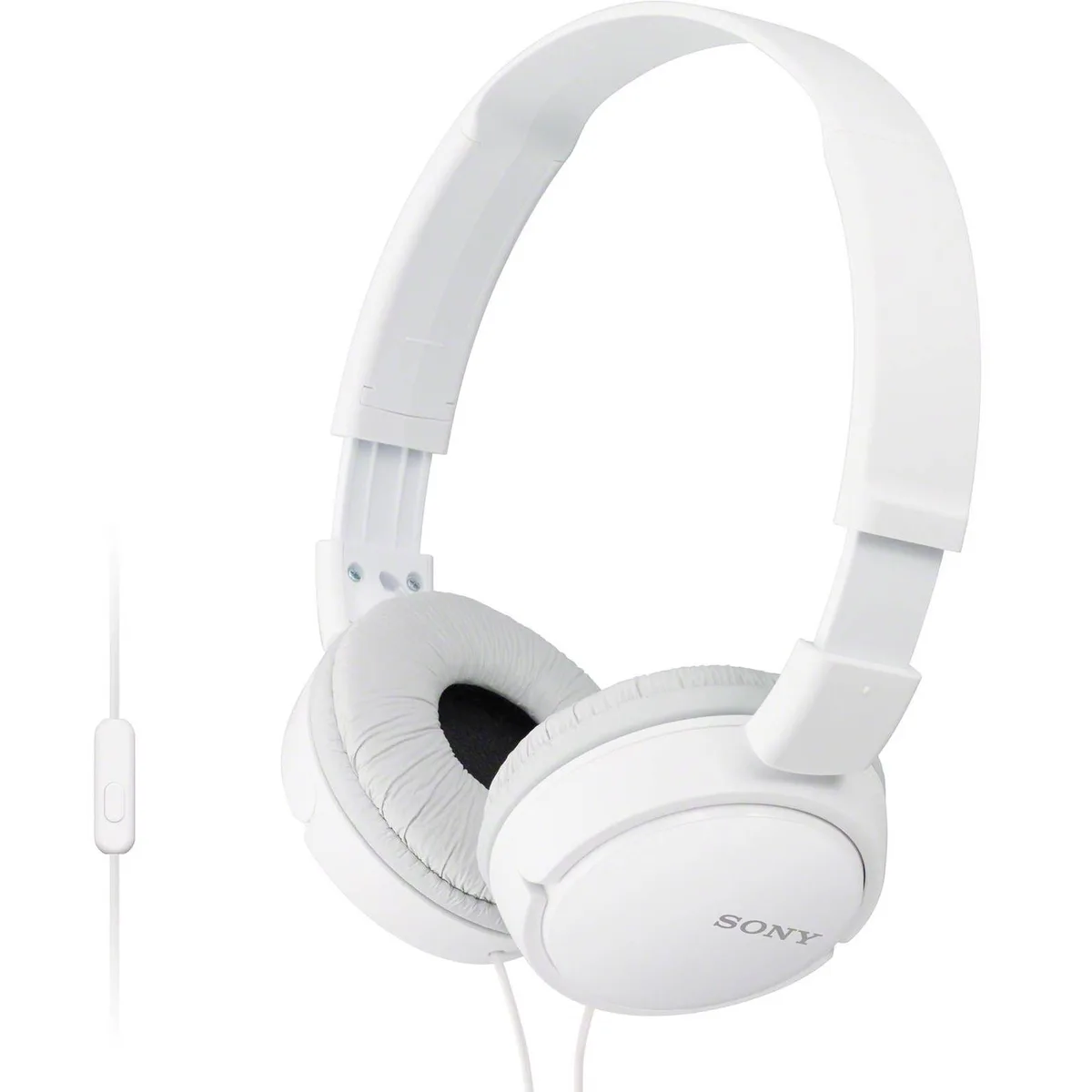 Sony Sony MDRZX110AP/W White Headphone with Mic Remote — product photo
