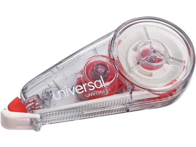 Universal Universal UNV75611 Correction Tape, 0.25" x 275", 10 Pack — product photo