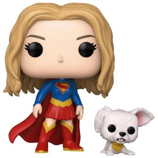 Funko Funko 90801 POP! &amp; Buddy Supergirl with Puppy Krypto action figure — product photo