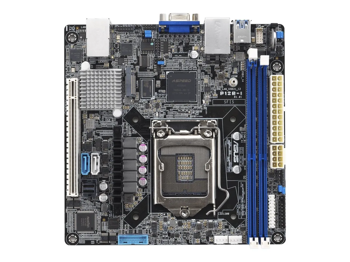 ASUS ASUS P12R-I server motherboard LGA 1200 16 DDR4 10GbE — product photo