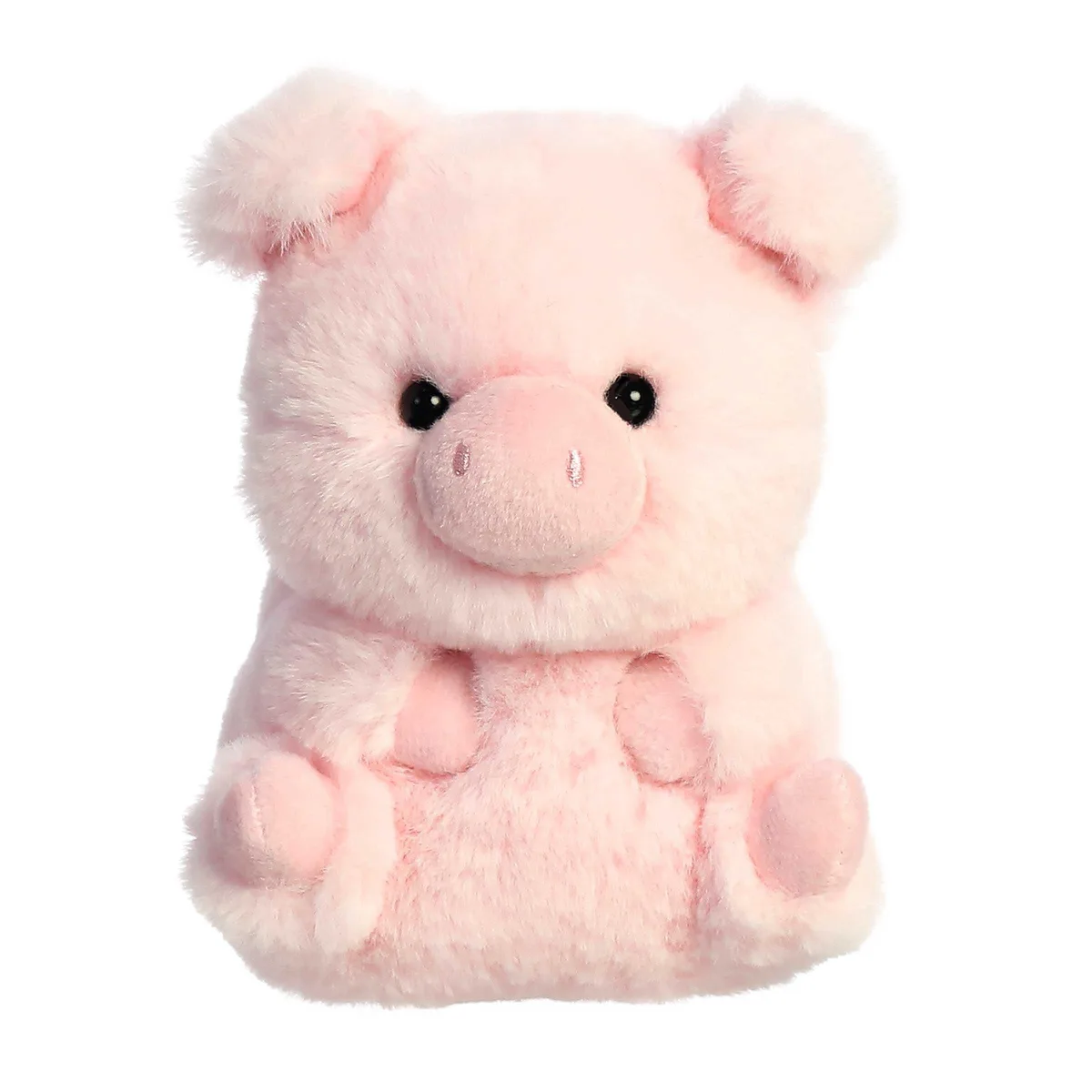 Aurora World, Inc. Aurora World Mini Pink Rolly Pet 5" Prankster Pig Round Stuffed — product photo