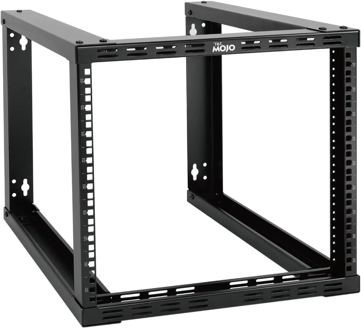 TAURKENAM TAURKENAM 9U Open Frame Server Rack 15.8in Depth Black — product photo