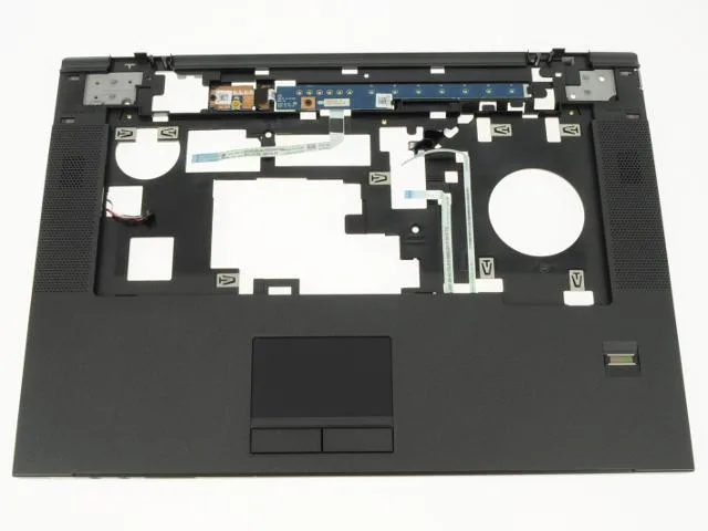 DELL DELL Vostro 1510 2510 Black Palmrest Touchpad Assembly Fingerprint Reader F681N — product photo