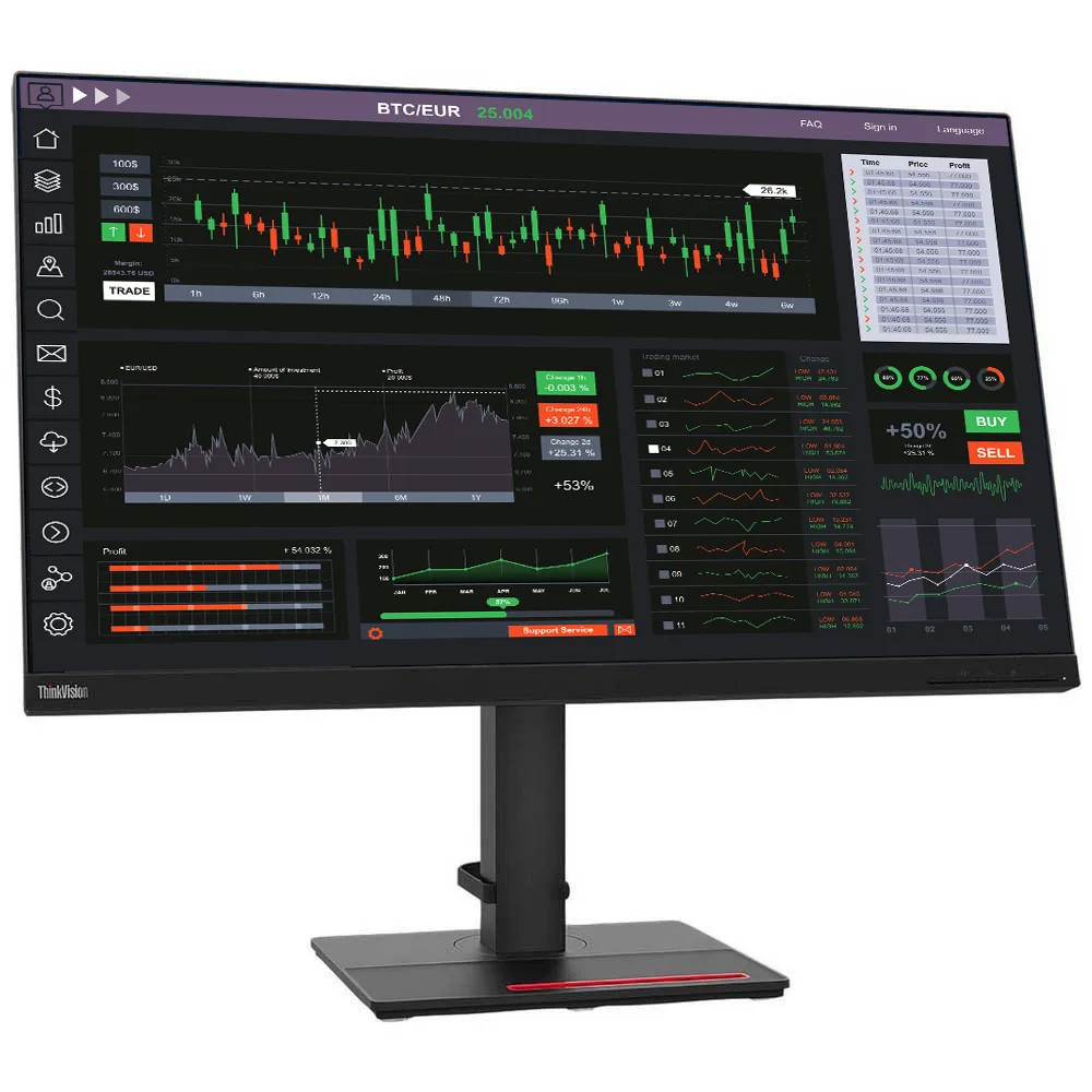Lenovo Lenovo P340 Tiny Trading Bundle i7-10700T 16GB 512GB NVMe Quadro P620 32" QHD Monitor — product photo