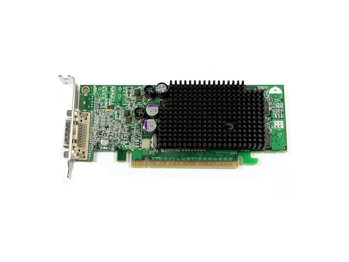 DELL DELL G9184 ATI X600Pro 256MB PCI-E Dual Low Profile workstation graphics card — product photo