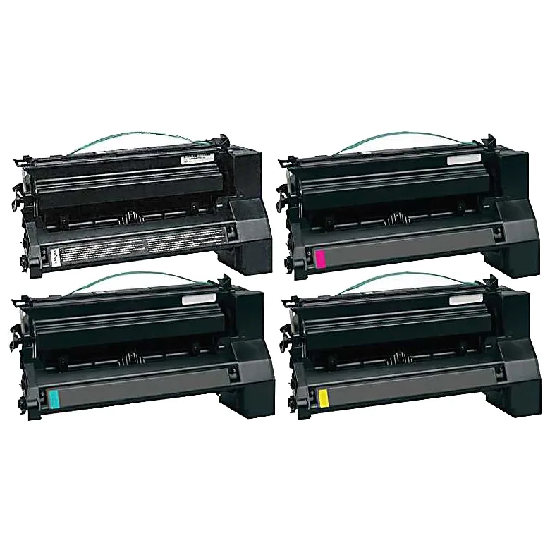 Supplies Outlet Supplies Outlet Lexmark C782 Compatible Extra High Yield Toner Cartridge 4 Pack (C, M, Y, K) — product photo