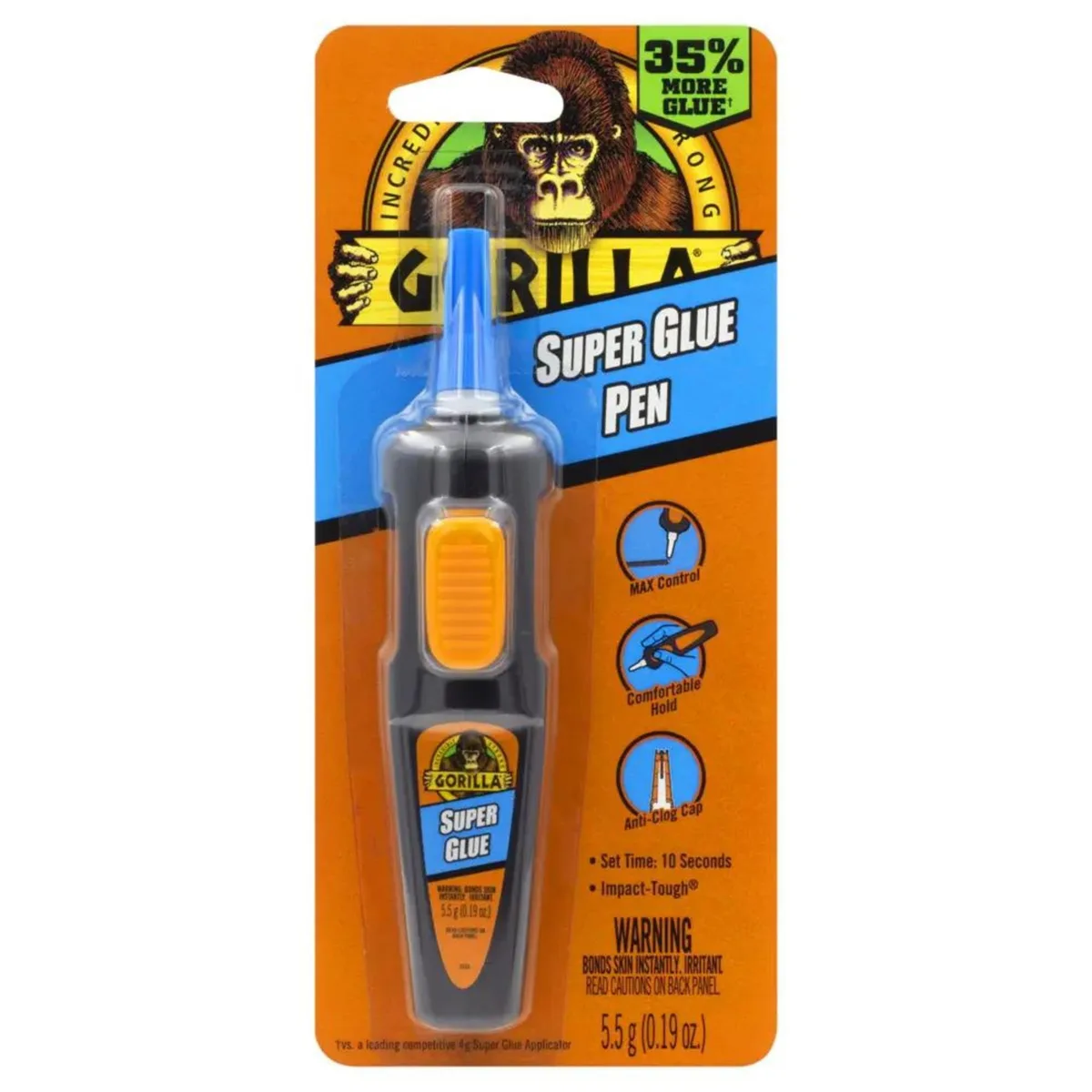 The Gorilla Glue Company The Gorilla Glue Company Super Glue Pen 5.5g Clear 104408 — product photo
