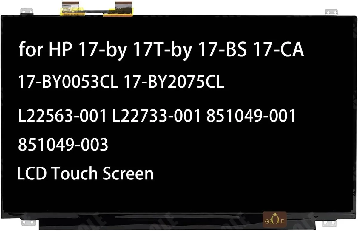NUOLAISUN NUOLAISUN 17.3" HD+ 1600x900 LCD Touch Screen Display Digitizer Assembly — product photo