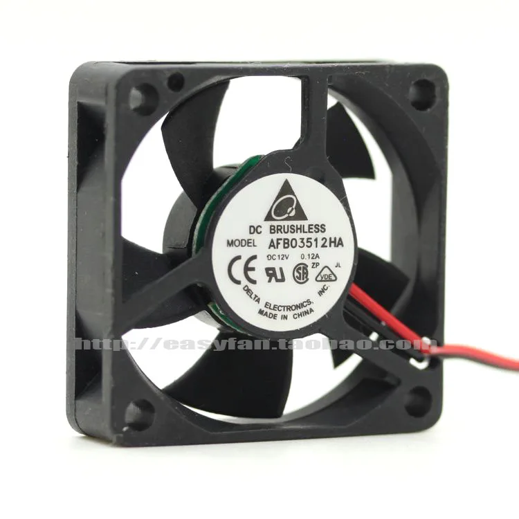 Zyvpee Zyvpee AFB03512HA 35mm 12V 0.12A 2-wire case fan — product photo