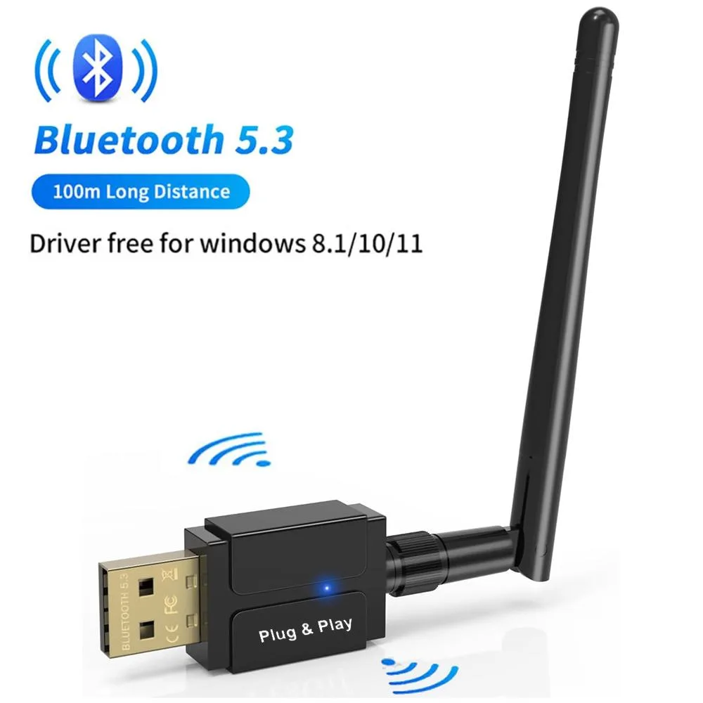 SMA SMA 53#Q2119_B Bluetooth 5.3 USB Adapter 328FT Range — product photo