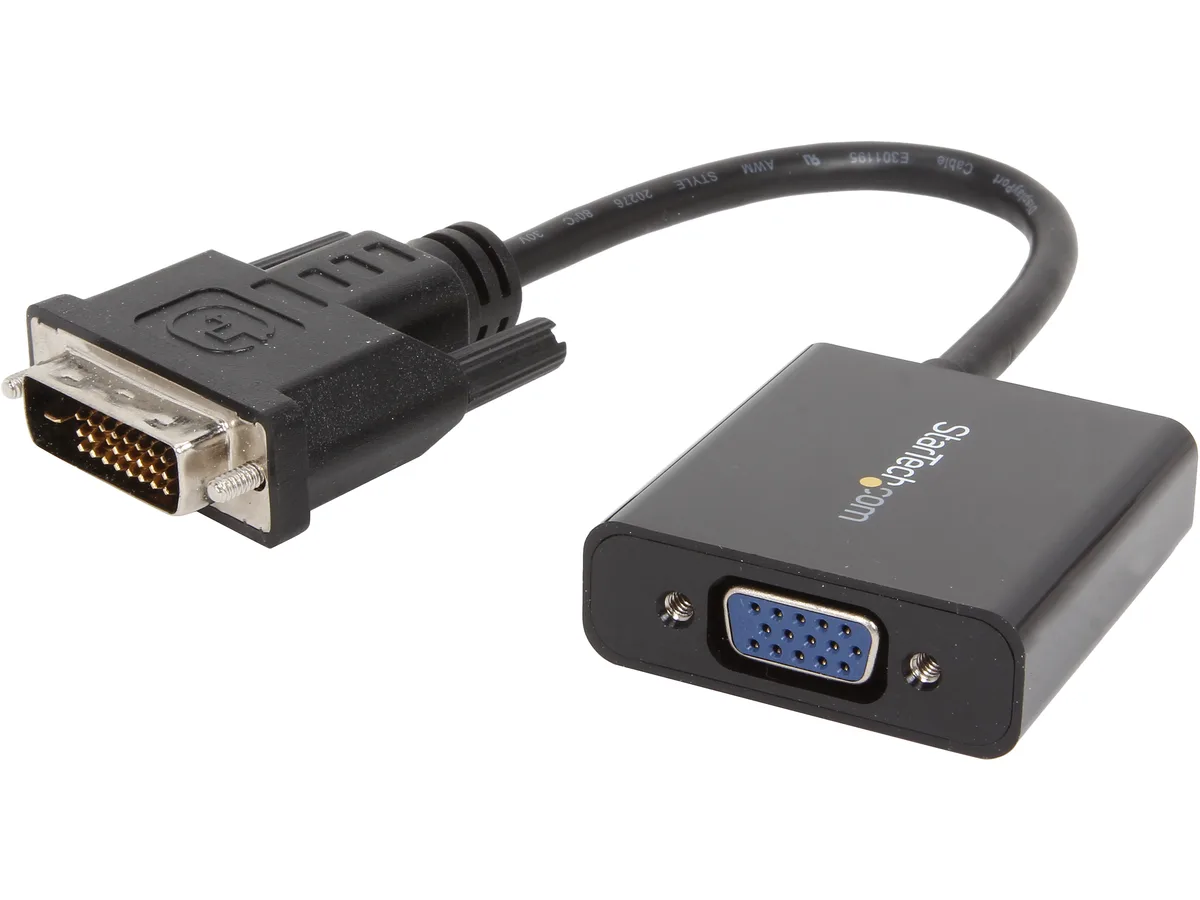 STARTECH STARTECH DVI2VGAE DVI-D to VGA active audio video converter 1920x1200 — product photo