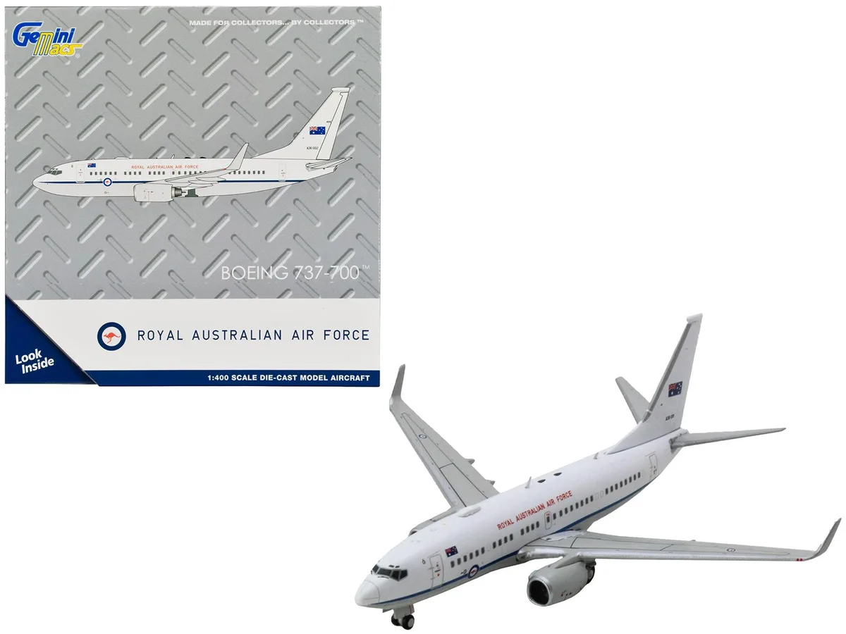 GeminiJets GeminiJets Boeing 737-700 RAAF 1/400 Diecast Model Airplane — product photo
