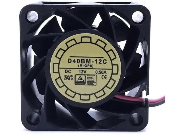 TSUJ TSUJ 2 in 1 accessory for D40BM-12C 12V .5A 10000RPM 40X40X20MM 2-Wire Cooling Fan — product photo