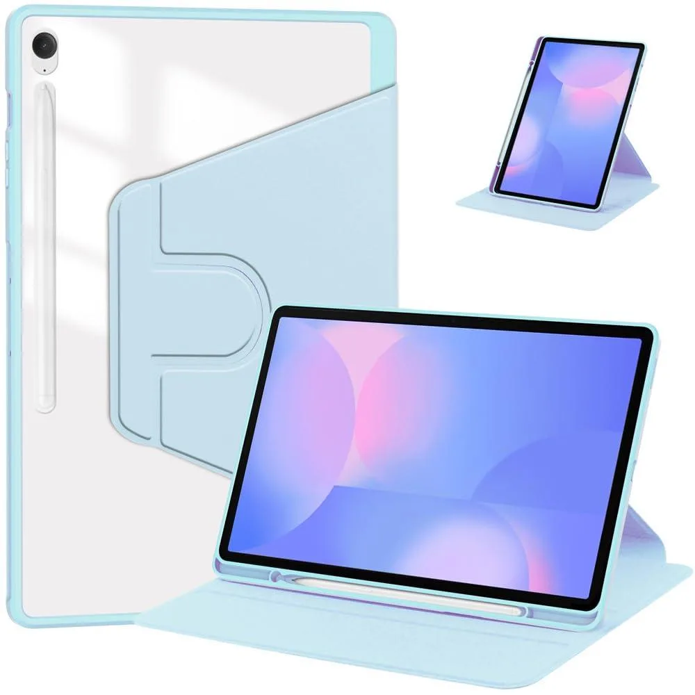 Timoom Timoom 360° Rotating Acrylic Case for Samsung Tab S10 FE+ 13.1" Sky Blue — product photo