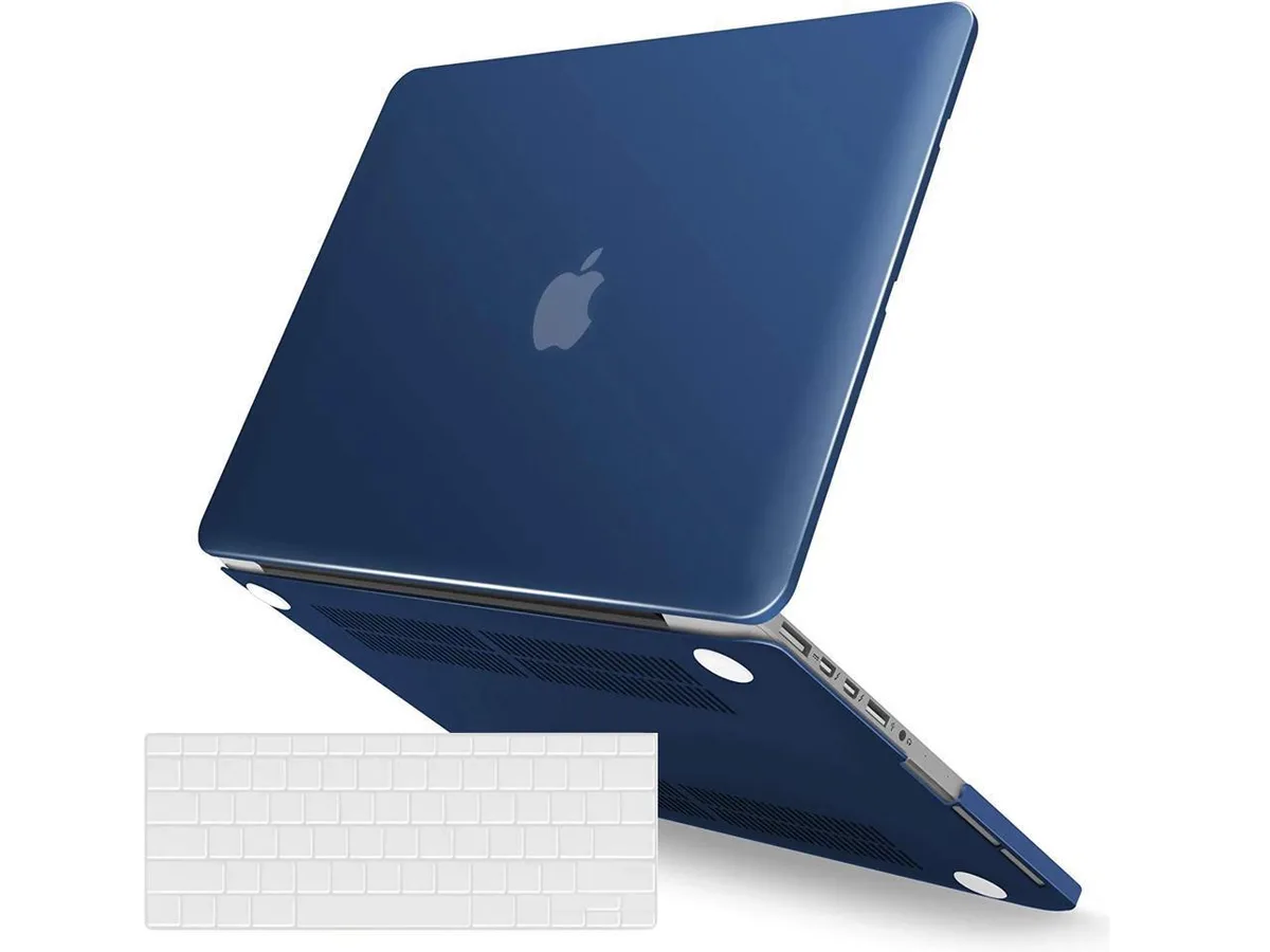 Werleo Werleo A1502 Hard Shell Laptop Case Navy Blue with Keyboard Cover — product photo