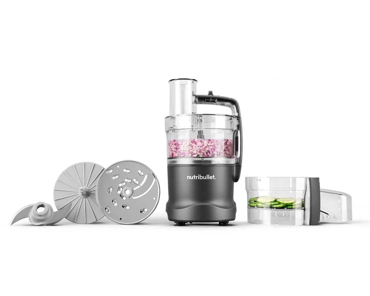 NutriBullet NutriBullet Limitless Food Processor NBP50300AK 5.5 Cup 600W Matte Black — product photo