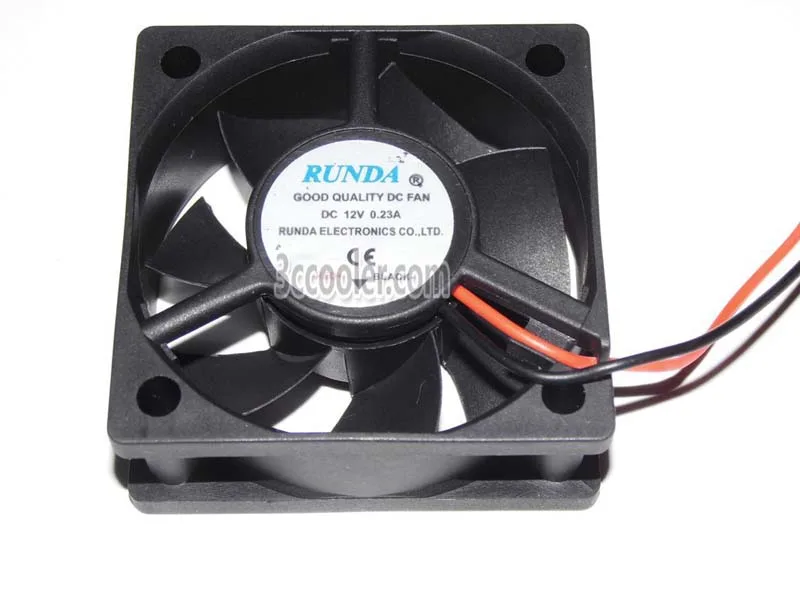 Zyvpee Zyvpee RUNDA 5CM 12V .23A 2-Pin 50x20mm case fan — product photo