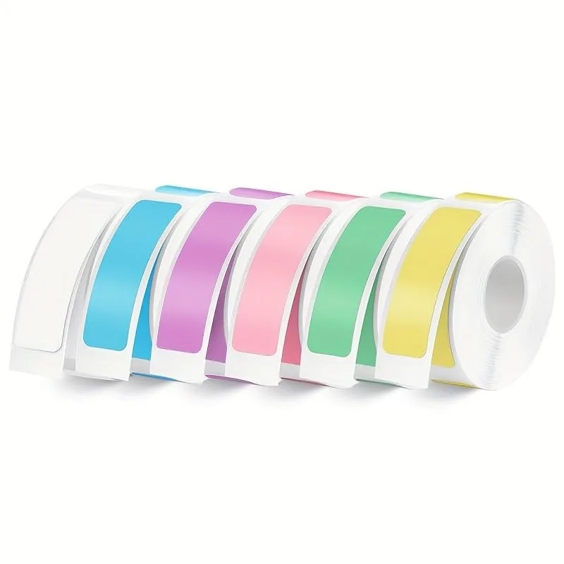  Find It D30 Label Tape 6 Rolls 12mm x 40mm Multicolor — product photo