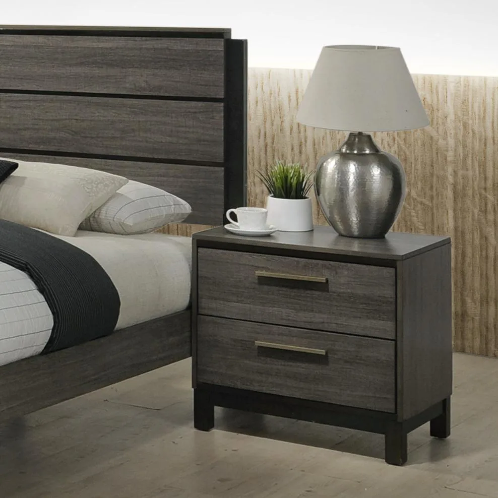 tuphen tuphen Ioana 187 Nightstand Antique Grey 23.6D x 15.5W x 23.3H — product photo