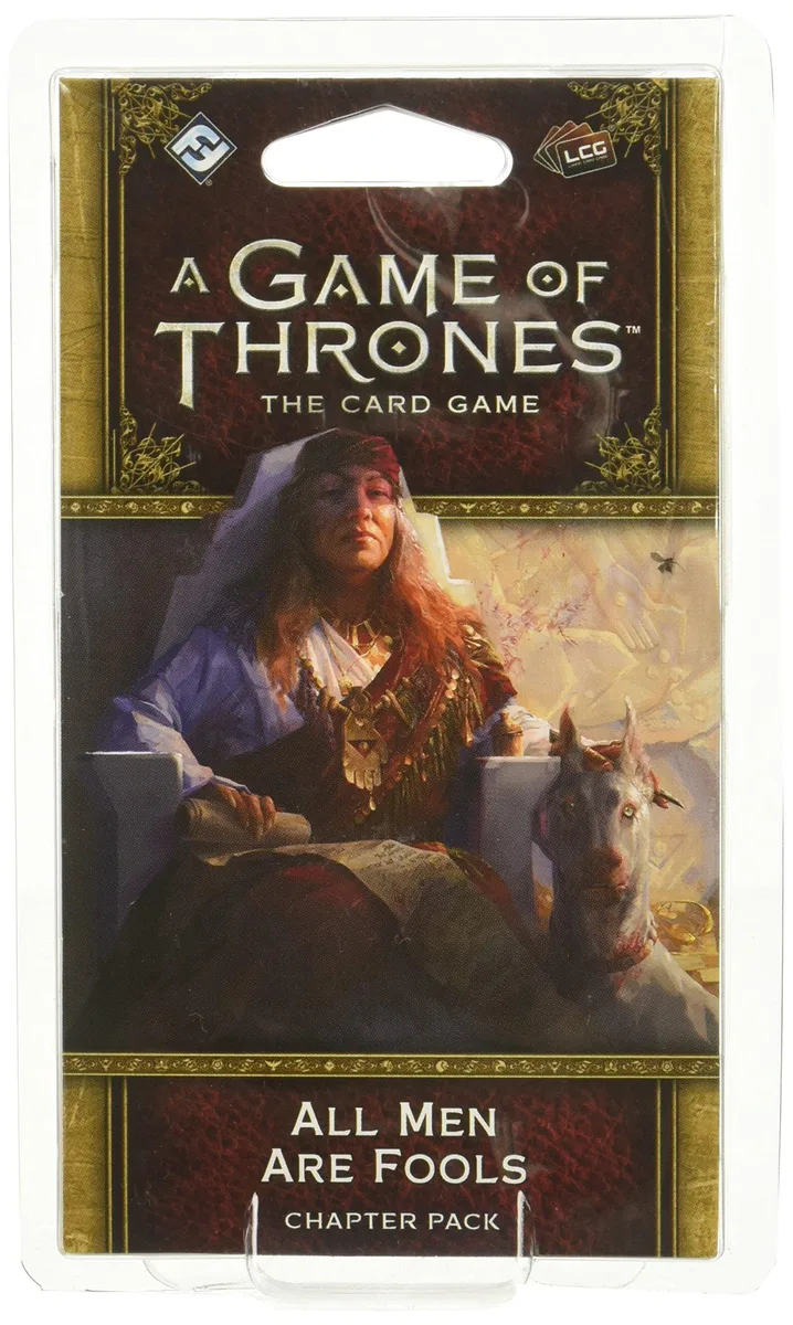 Asmodee North America Asmodee North America A Game of Thrones LCG Second Edition: All Men Are Fools Chapter Pack game — product photo