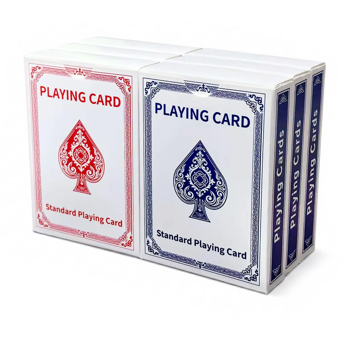  Worry Free Gadgets Playing Cards 6 Pack 52 cards 2.5 x 3.5 — product photo