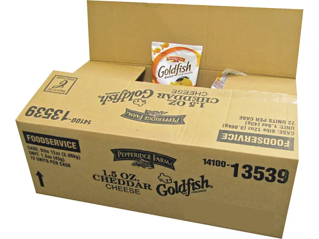 Pepperidge Farm Pepperidge Farm CAM13539 Goldfish Cheddar Crackers 1.5 oz Bag — fotografija proizvoda