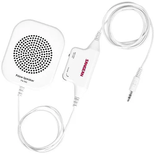 Sangean Sangean PS-300 Pillow Speaker 57mm 16Ω 30mW 3.5mm 2m cable — product photo