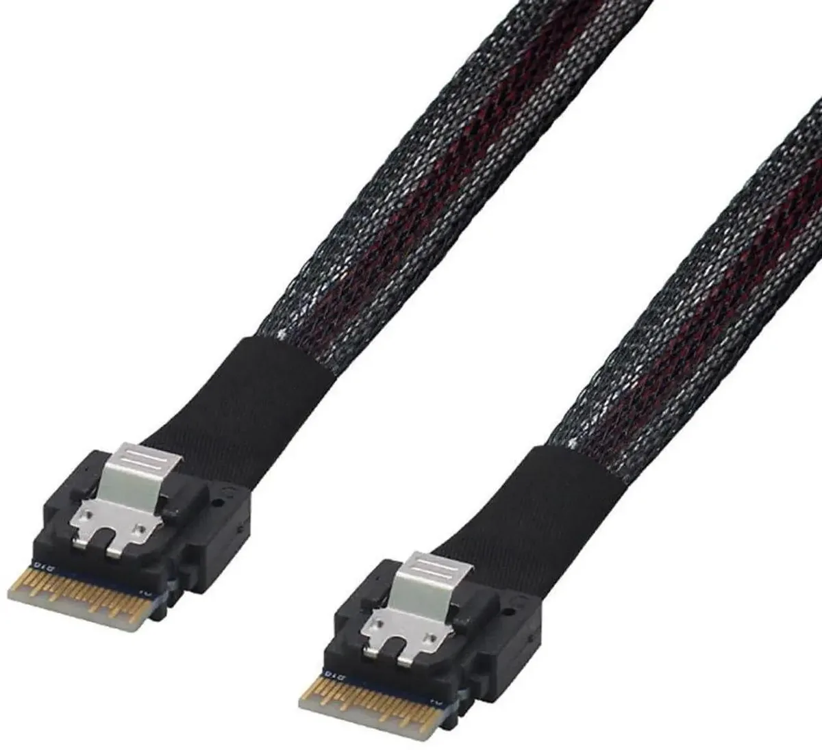 SMUGDESK SMUGDESK Slimline SAS SFF8654 4i 38Pin to SFF8654 4i 1m Cable — product photo