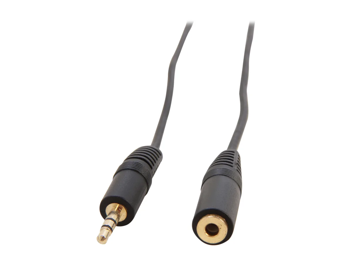 STARTECH STARTECH MU12MF 12 ft 3.5mm Stereo Male to Female Cable — product photo