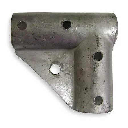 Galvanised steel gate corner fitting 1-5/8 inch pipe