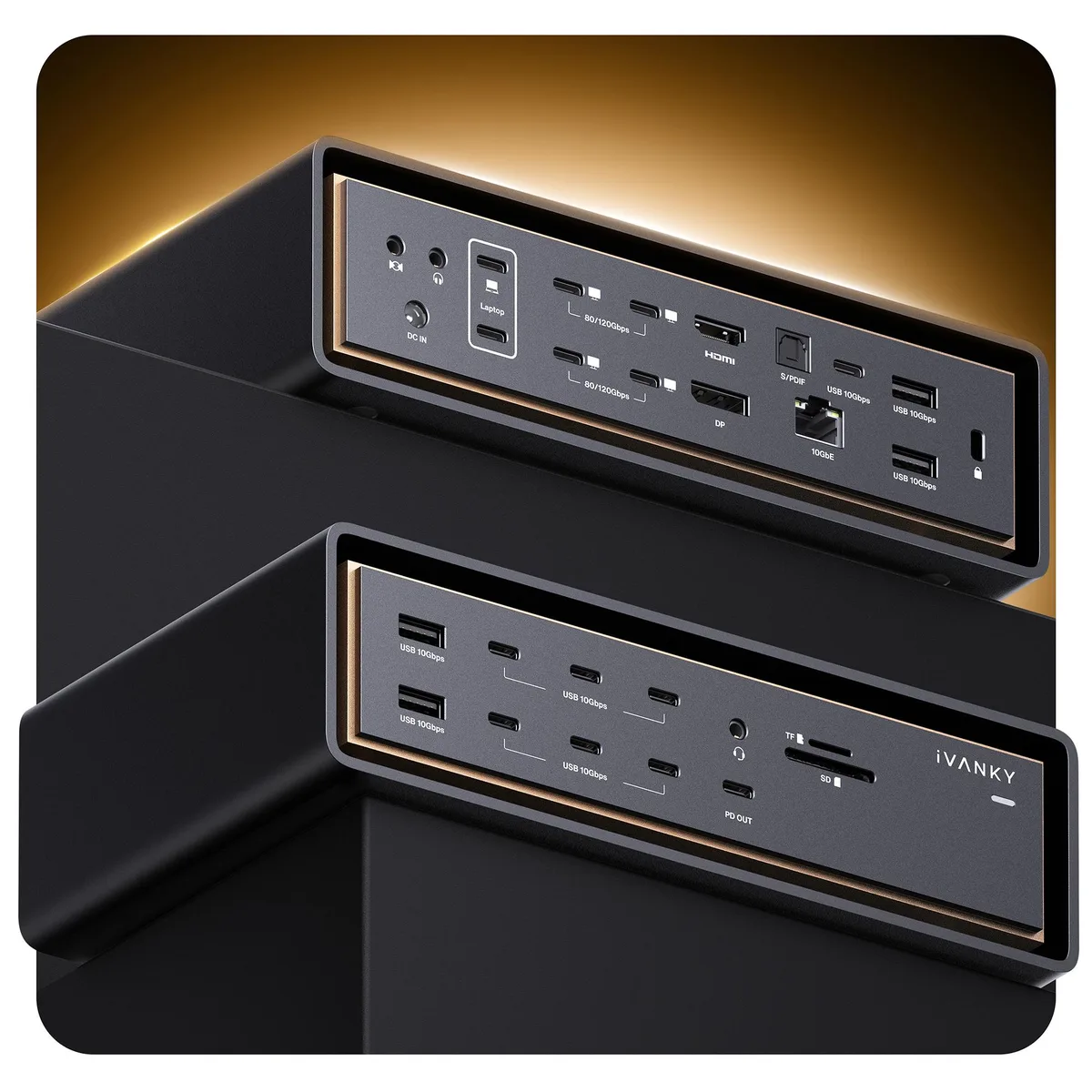 ivanky ivanky 26-in-1 Fusiondock Thunderbolt 5 Docking Station — product photo