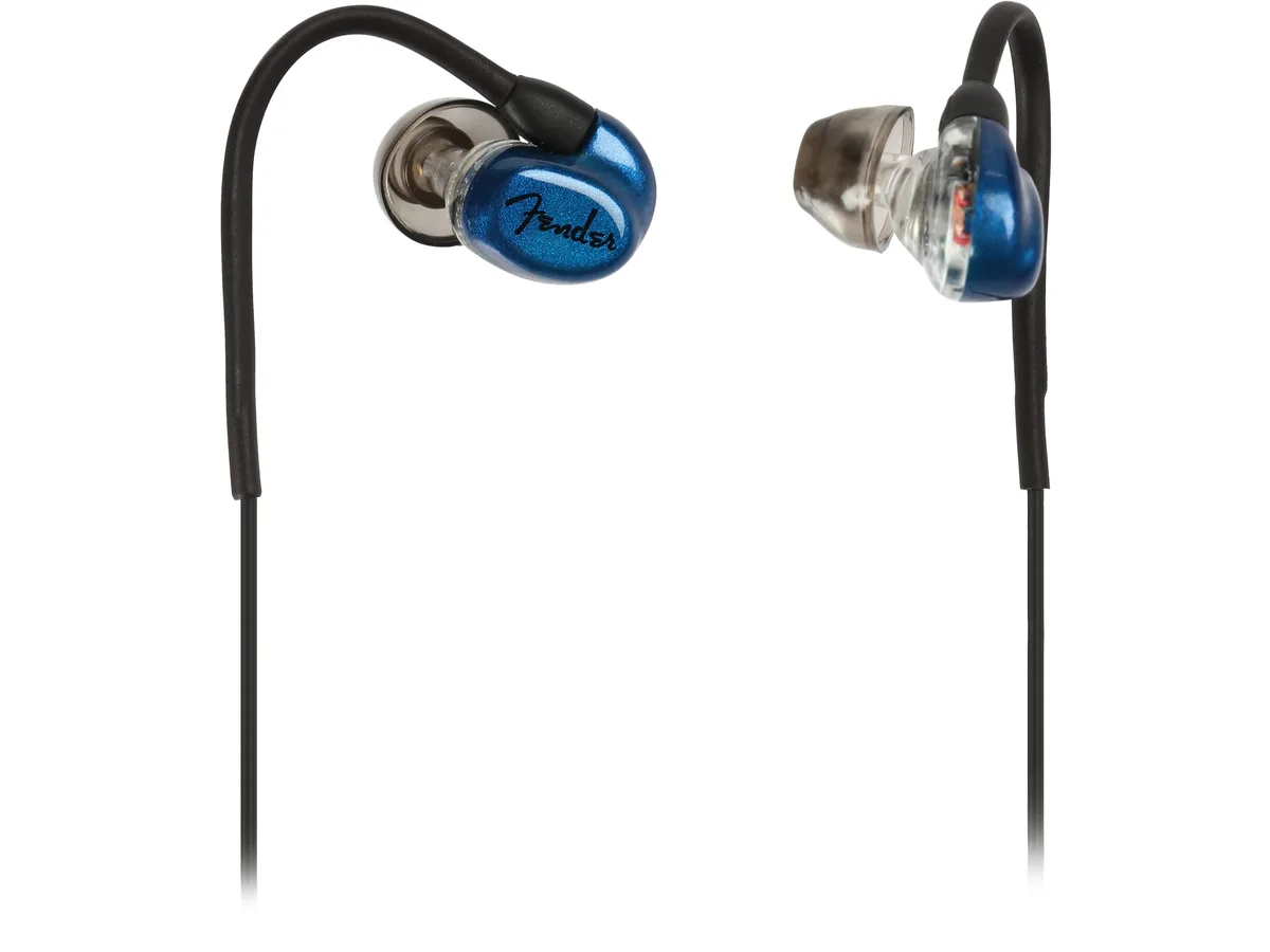 Fender Fender 6871000010 CXA1 In-Ear Headphones Blue 8.5mm 14-22kHz — product photo