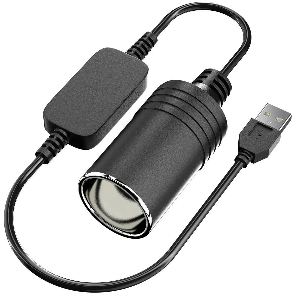  BFXM BFXM-CLC-USB-A1 USB to 12V cigarette lighter adapter 10W 13.8 inch — product photo