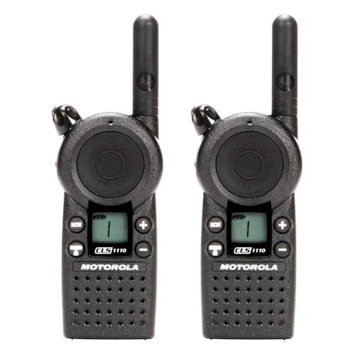 Motorola Motorola CLS1110 UHF Two-Way Radio 2-Pack — product photo
