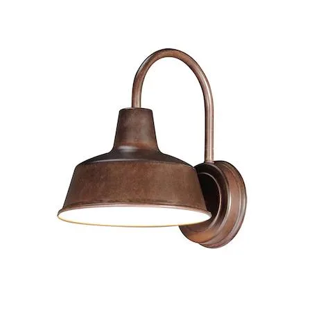 Maxim Pier M outdoor wall light in Empire Bronze finish 8.25 inch wide