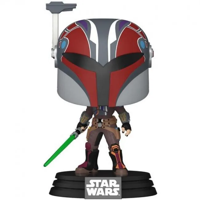 Funko Funko 83761 POP! Star Wars Sabine Wren with Lightsaber action figure — product photo