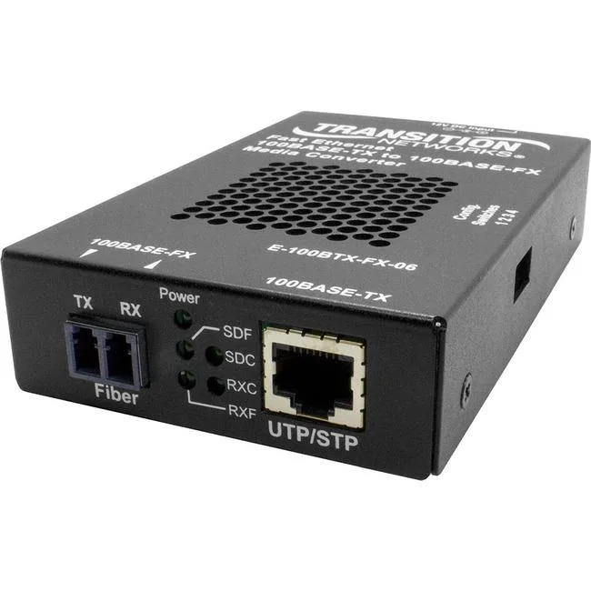 Transition Networks Transition Networks E100BTXFX06SMLCNA switch module 100Base-TX to 100Base-FX 6 — product photo