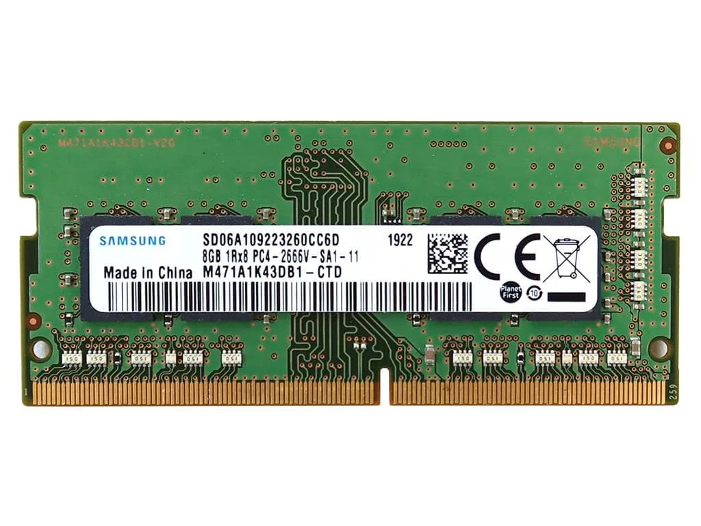 SAMSUNG SAMSUNG M471A1K43DB1-CTD_UB DDR4 8GB SO-DIMM accessory — product photo