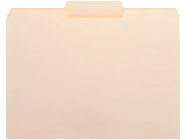 S.P. Richards Company S.P. Richards Company 16491 file folder 8.50" x 11" red 100 per box — product photo