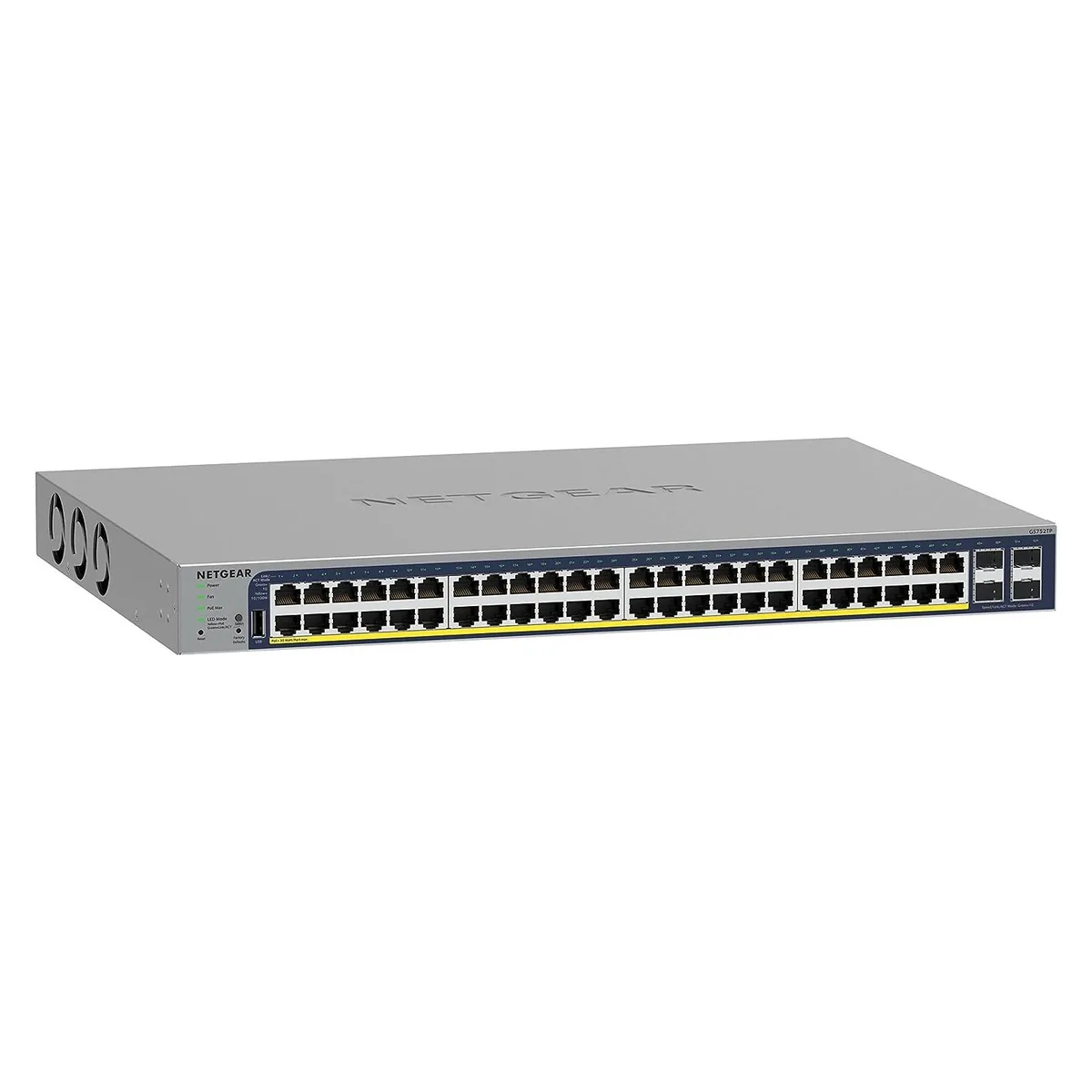 Netgear Inc. Netgear Inc. GS752TP-300NAS 48-port Gigabit PoE+ network switch — product photo