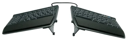Kinesis Gaming Kinesis Gaming KB820PB-US Ergonomic Keyboard Black USB 10 15 degrees — product photo