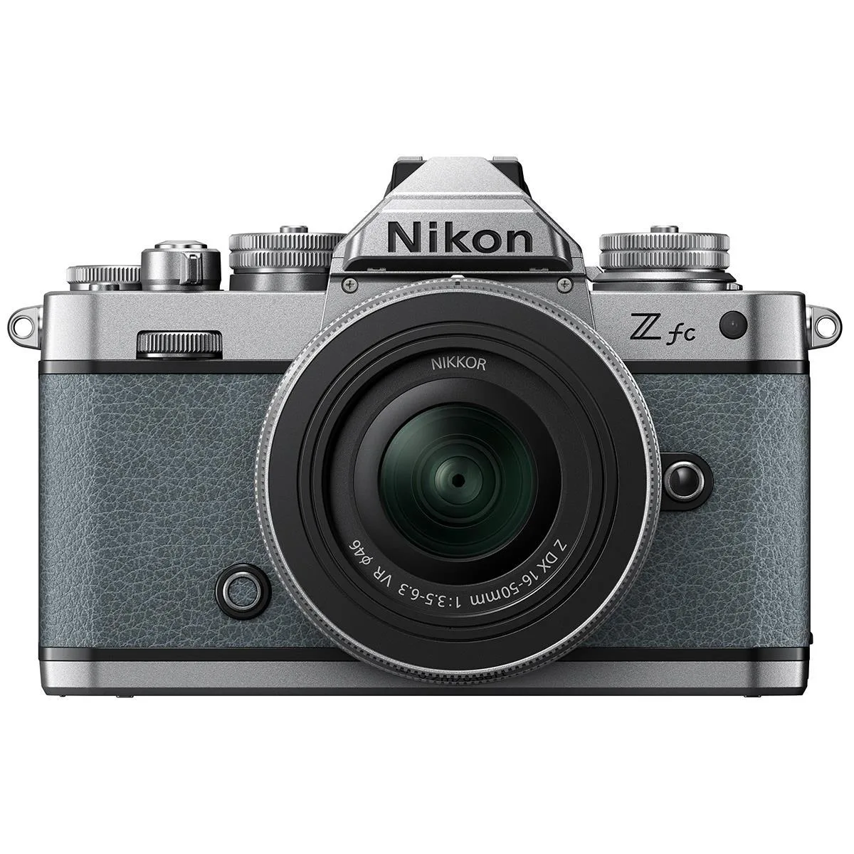 Nikon Inc Nikon Z fc DX Mirrorless Camera with 16-50mm f/3.5-6.3 VR Lens Chalk Blue — product photo